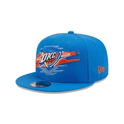 Sapca New Era Oklahoma City Thunder NBA Logo Tear 9FIFTY Snapback - Albastri